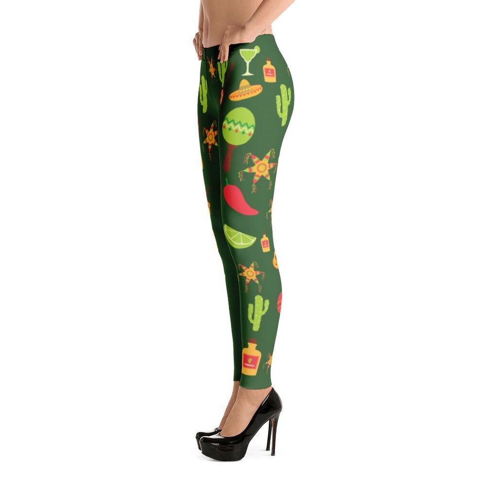 Leggings for Women, Cinco de Mayo Leggings