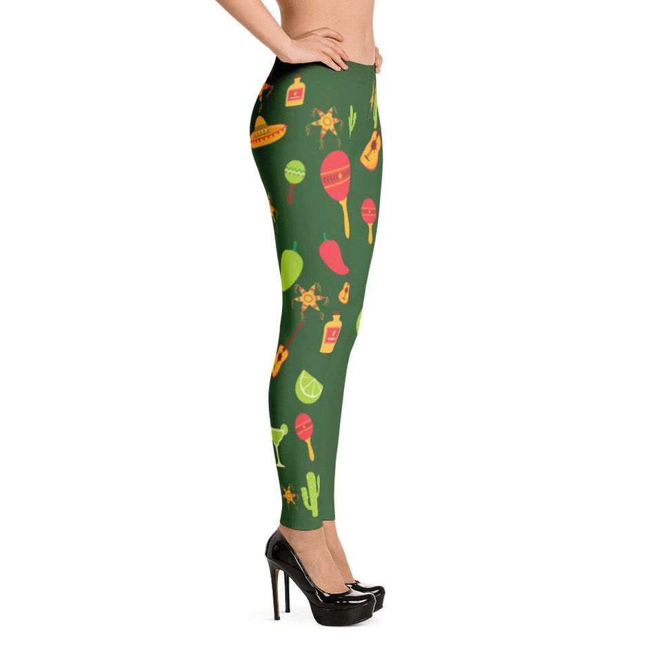 Leggings for Women, Cinco de Mayo Leggings