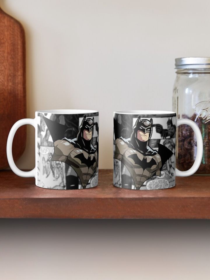 Batman Coffee Mug, Hero mug, Batman merch
