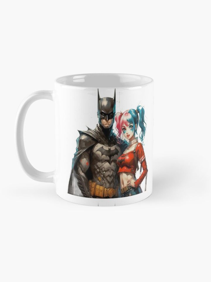 Batman and Harley Quinn Coffee Mug