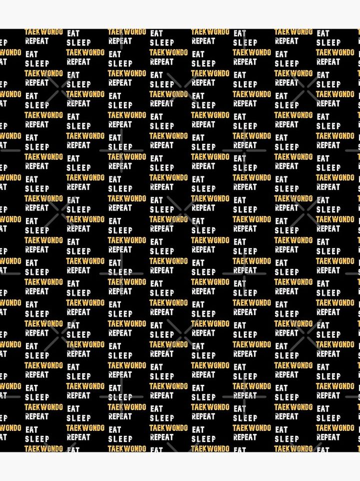 Eat Sleep Taekwondo Repeat Backpack