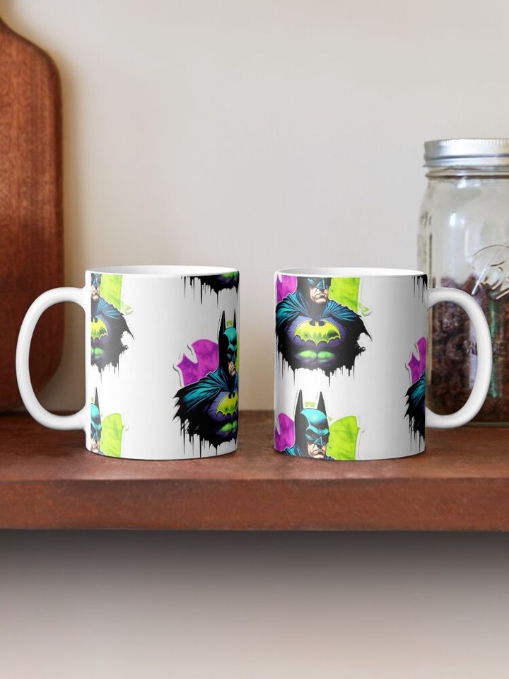 Batman Coffee Mug, Hero mug, Batman merch