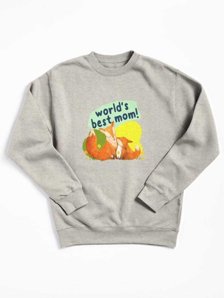 world's best mom Pullover Sweatshirt