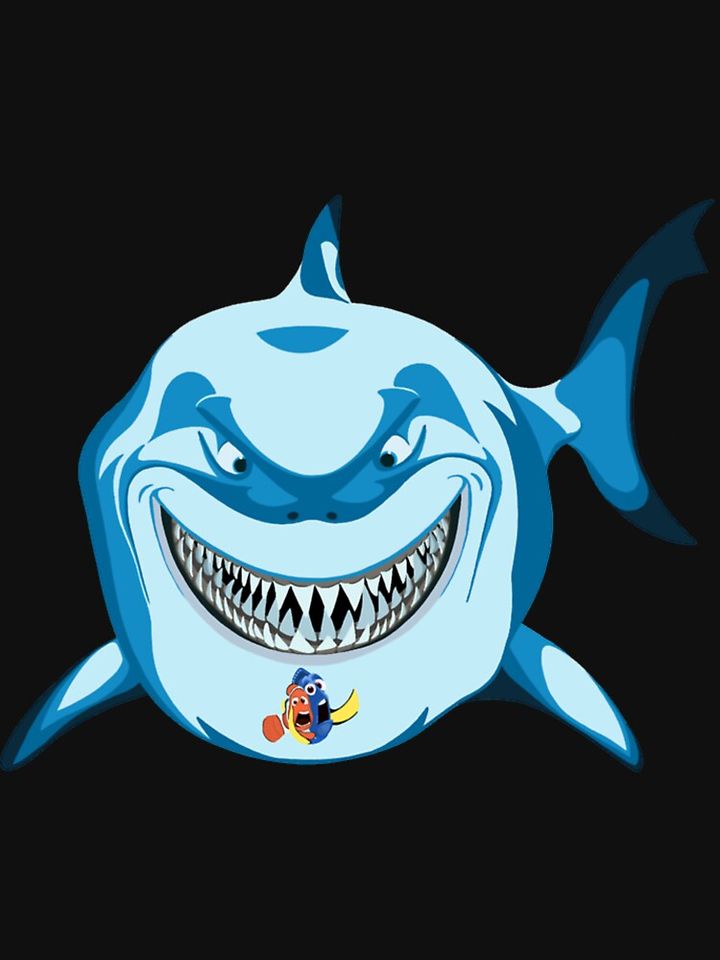 Stylised Finding Nemo  Lightweight Hoodie