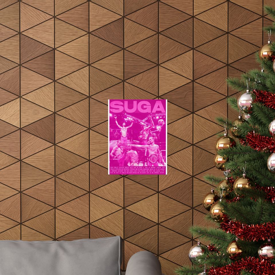 Suga Sean O'Malley Matte Vertical Posters