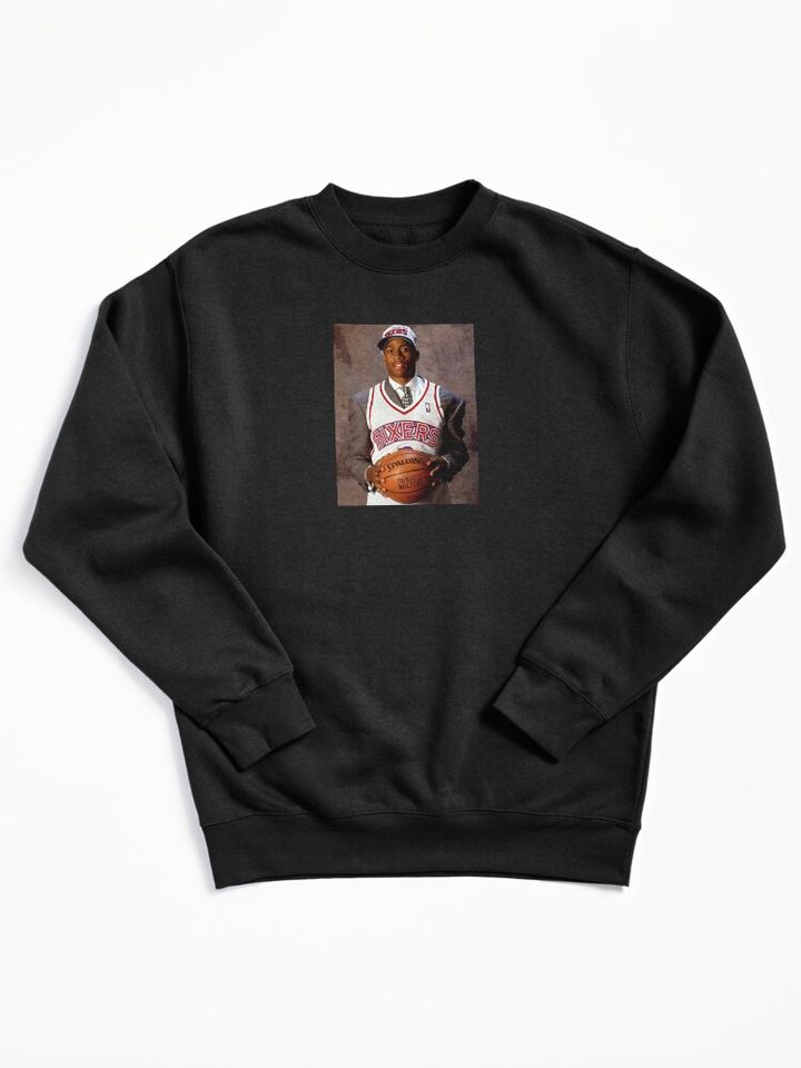 Allen Iverson Wallpaper Pullover Sweatshirt