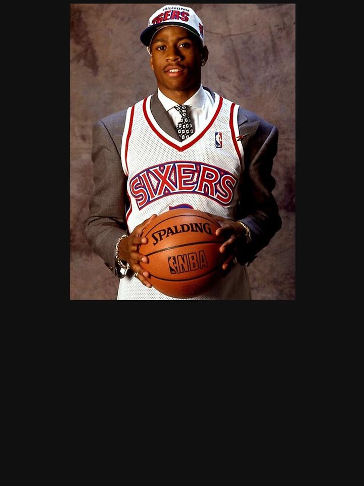 Allen Iverson Wallpaper Pullover Sweatshirt