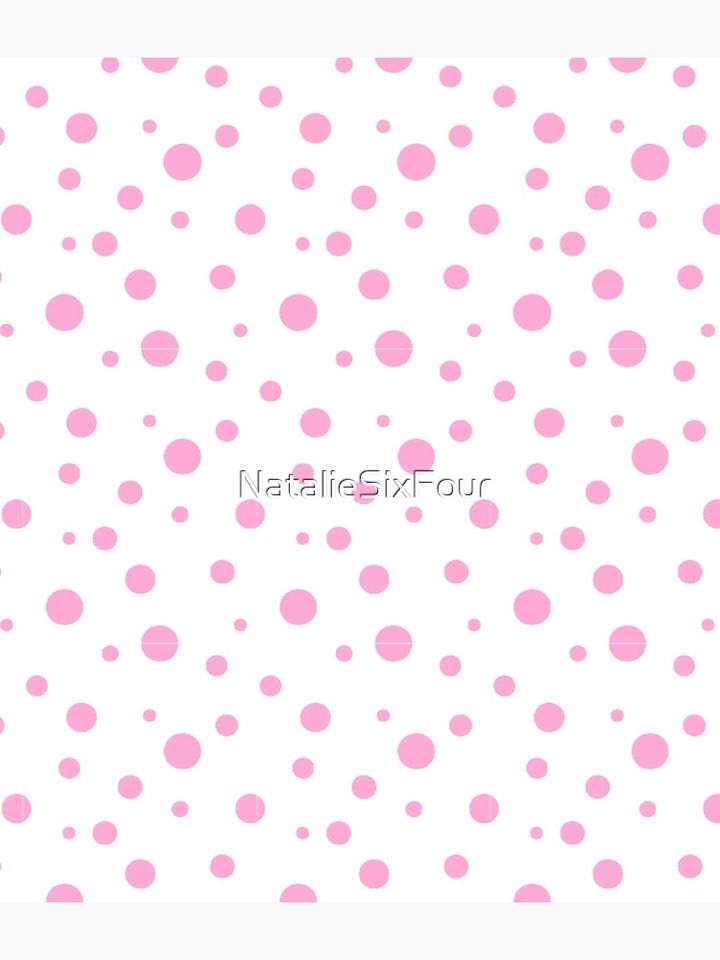 Pink Polka Dot Backpack