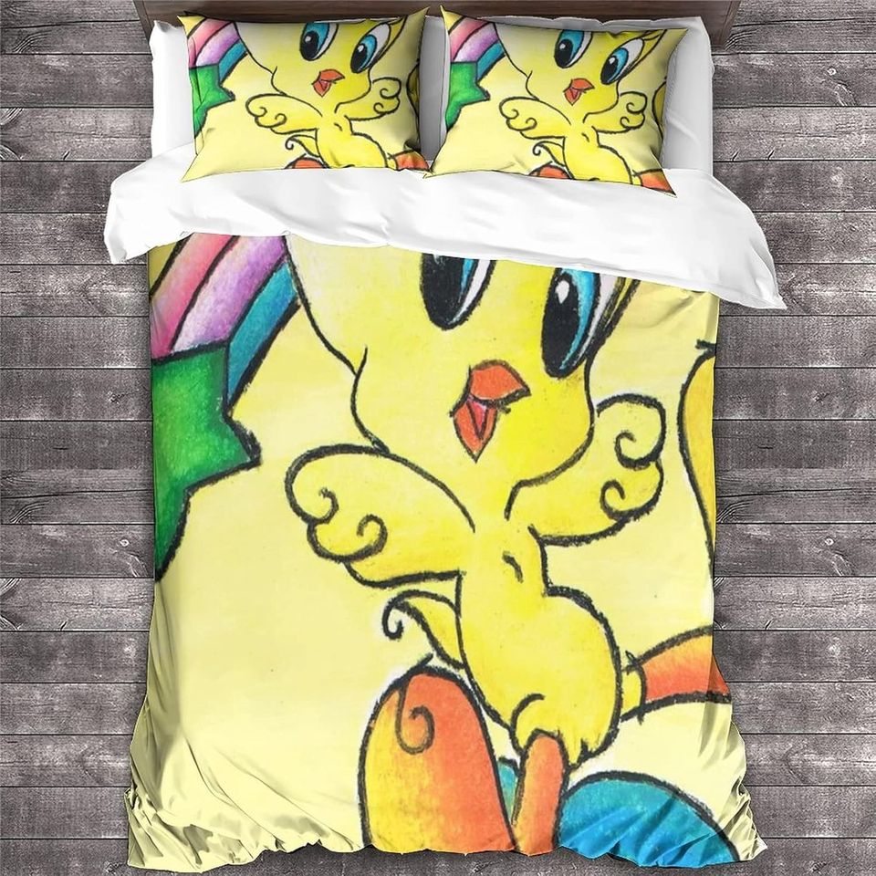 Gracelaza Tweety Bird Bedding Set