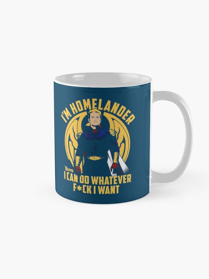 Homelander Coffee Mug, Superhero Mug