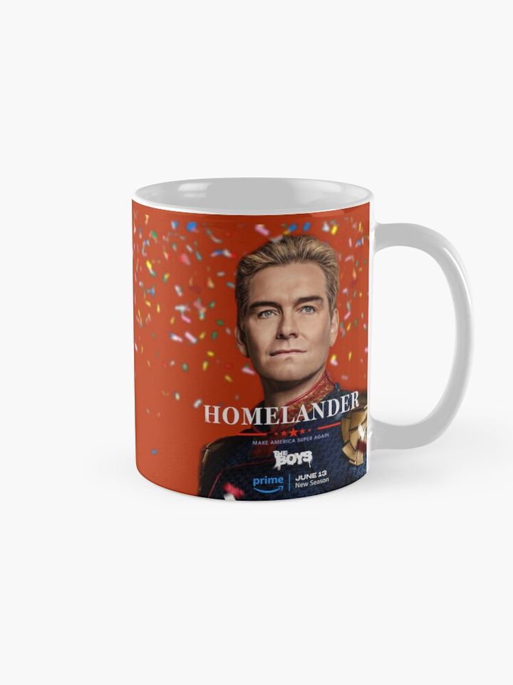 Homelander Coffee Mug, Superhero Mug