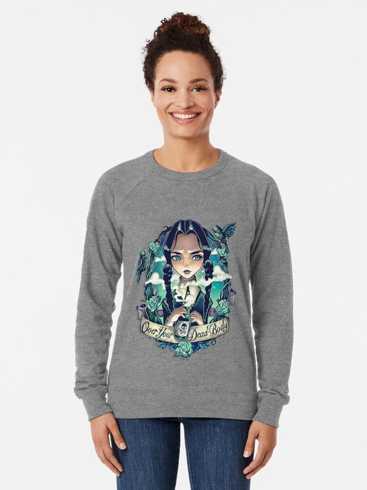 Wednesday Addams Lightweight Sweatshirt