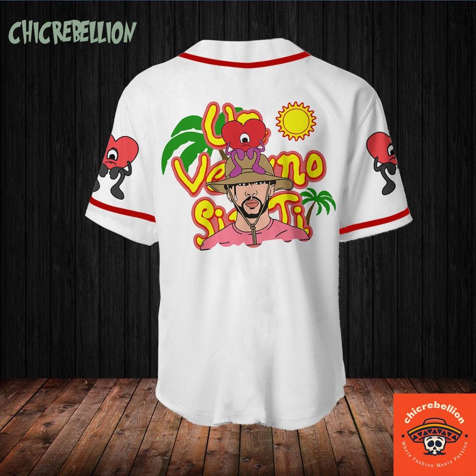 Personalized Bad Bunny Baseball Jersey