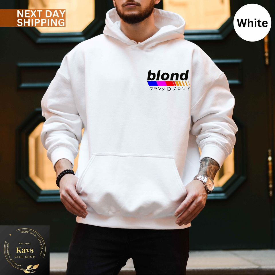 White Ferari Frank Ocean Hoodie,FO Blond Hoodie