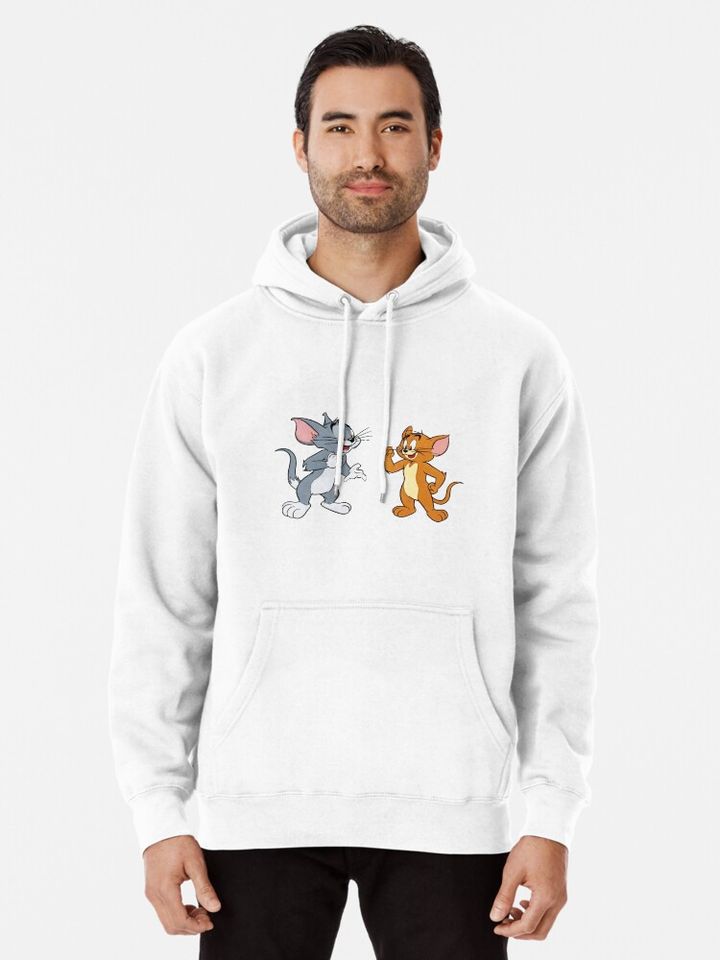 Tom and Jerry Unisex Pullover Hoodie