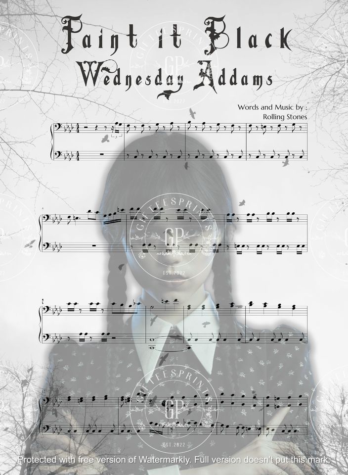 Wednesday Addams Vertical Posters