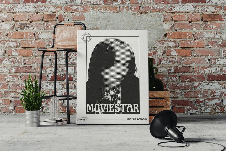 Billie Eilish Poster, Billie Eilish Print, Billie Eilish Decoration, Billie Eilish Merch