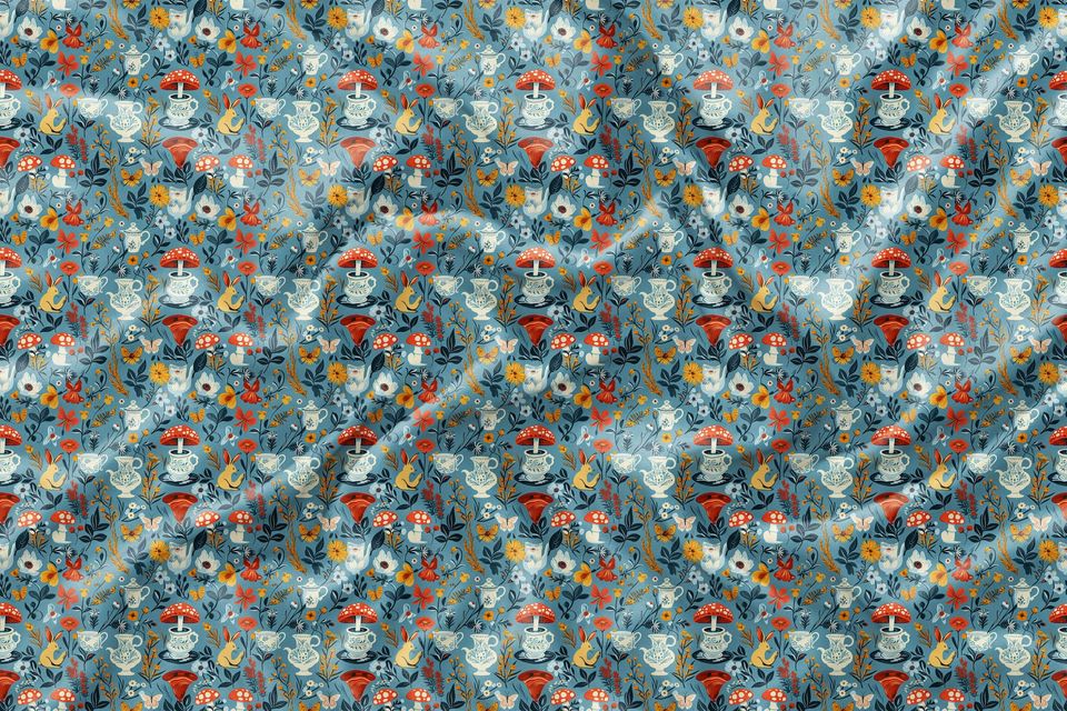 Mushroom Patterns Bedding Set -  Room Decoration