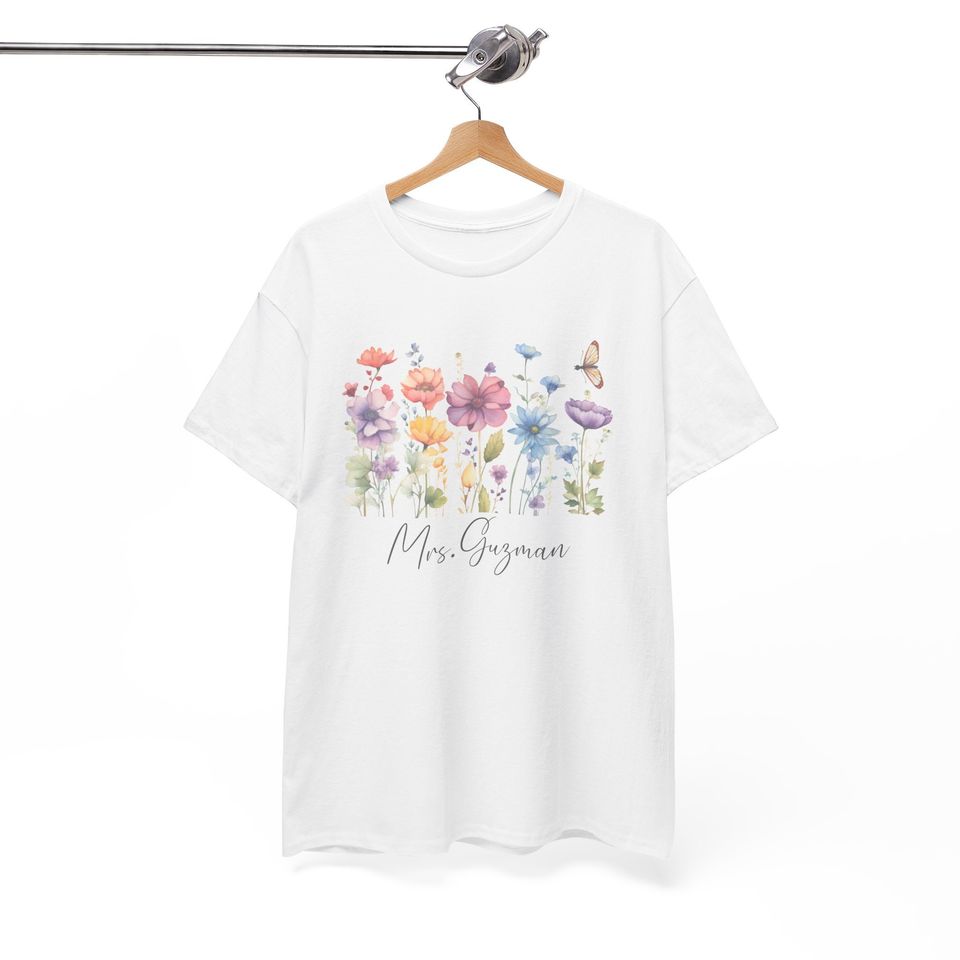 Custom Teacher T-Shirt, Teacher Appreciation Gift