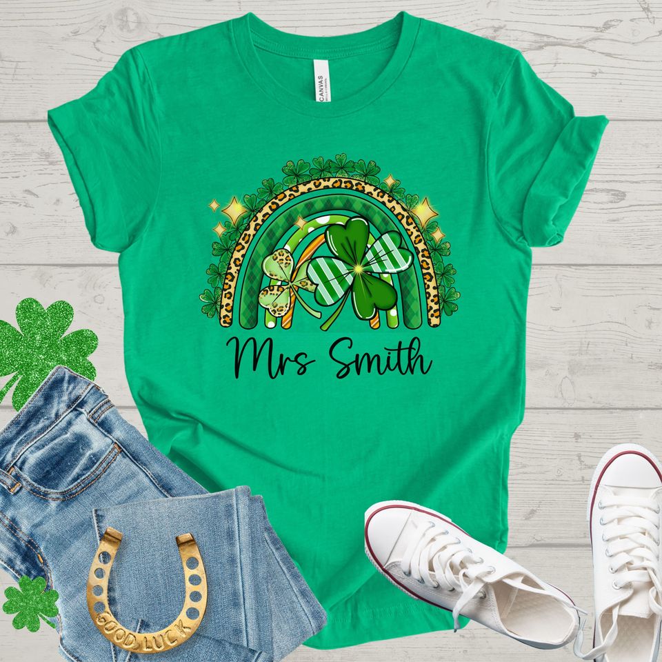 CUSTOM St Patricks Day Shirt, Teacher Shirt