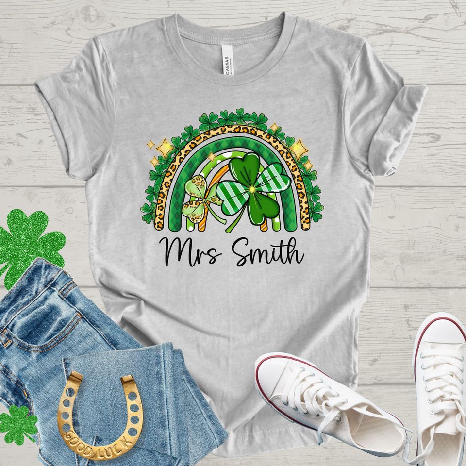 CUSTOM St Patricks Day Shirt, Teacher Shirt