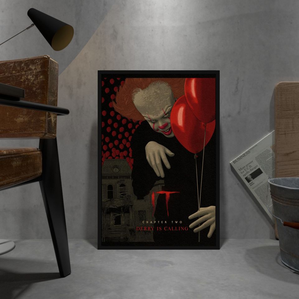 IT Poster, Pennywise Poster, Wall Decor