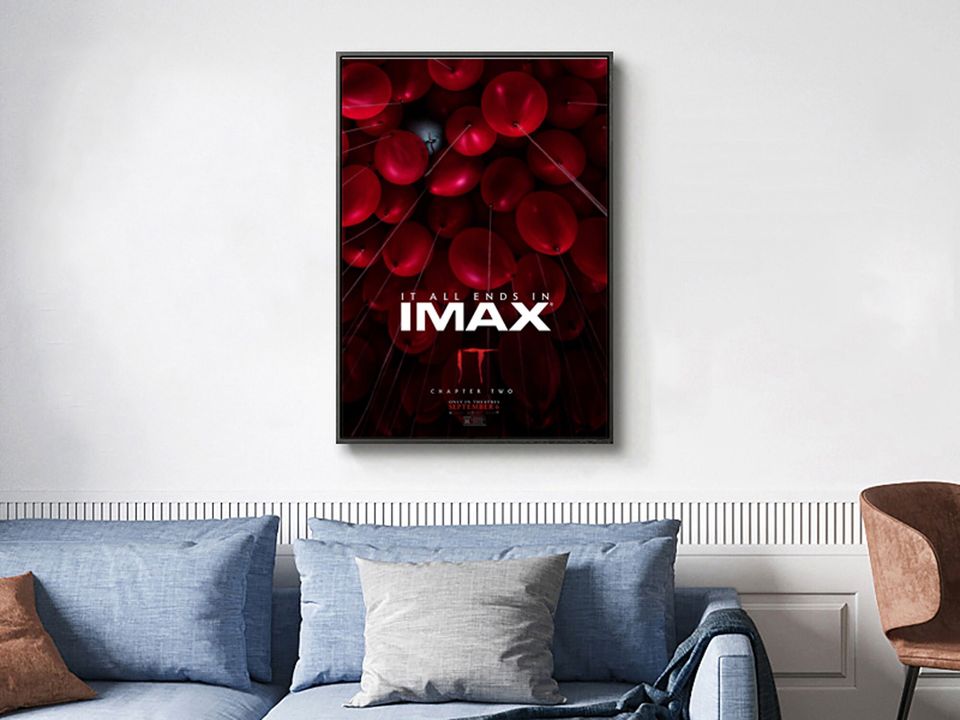 IT Poster, Pennywise Poster, Wall Decor