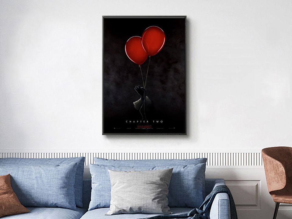 IT Poster, Pennywise Poster, Wall Decor