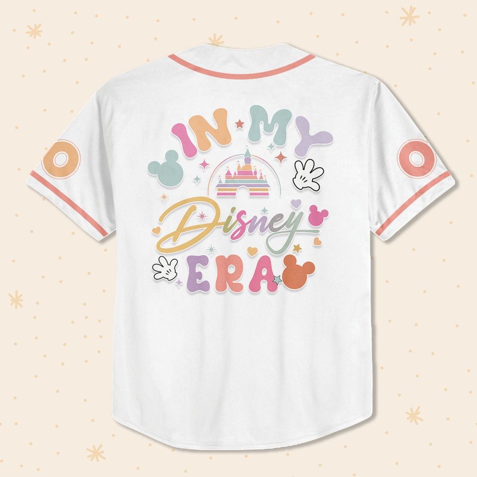 Personalized In My Disney Era Baseball Jersey