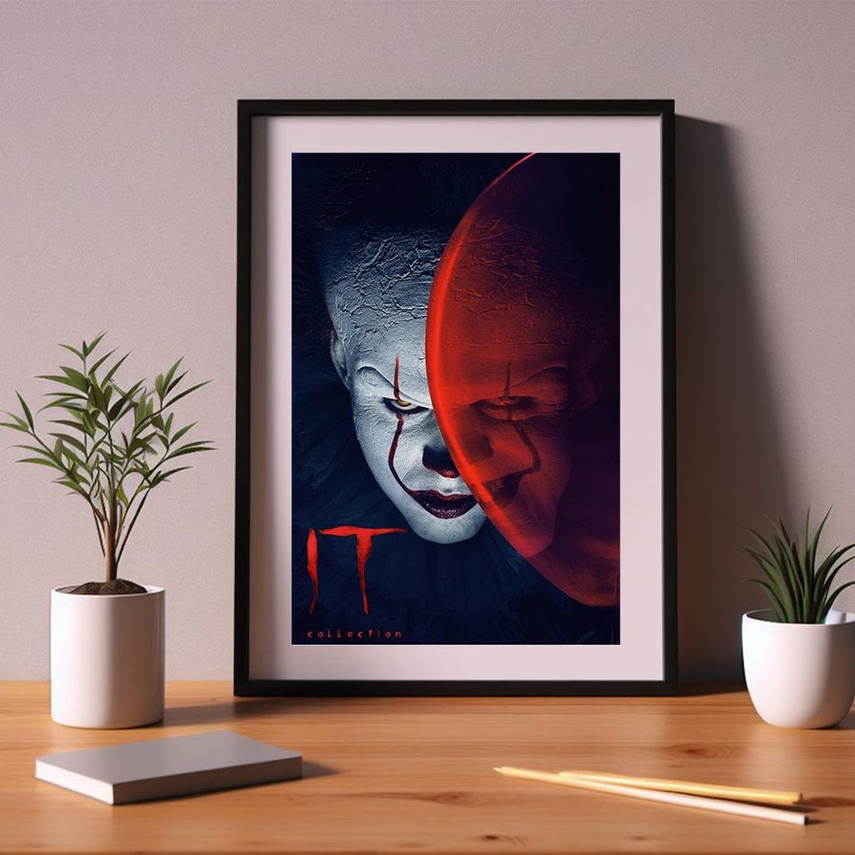 IT Poster, Pennywise Poster, Wall Decor