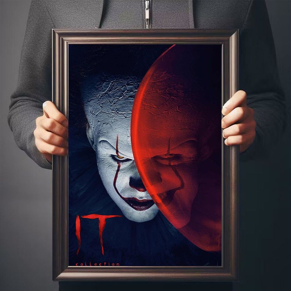 IT Poster, Pennywise Poster, Wall Decor