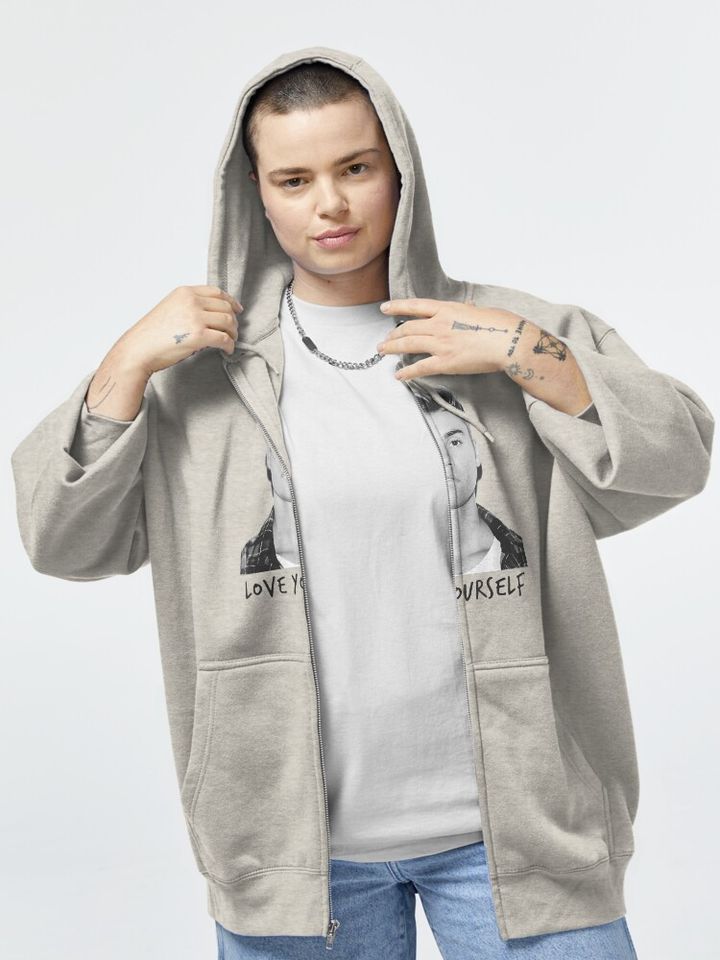 Justin - Justin Bieber World Tour Zipped Hoodie