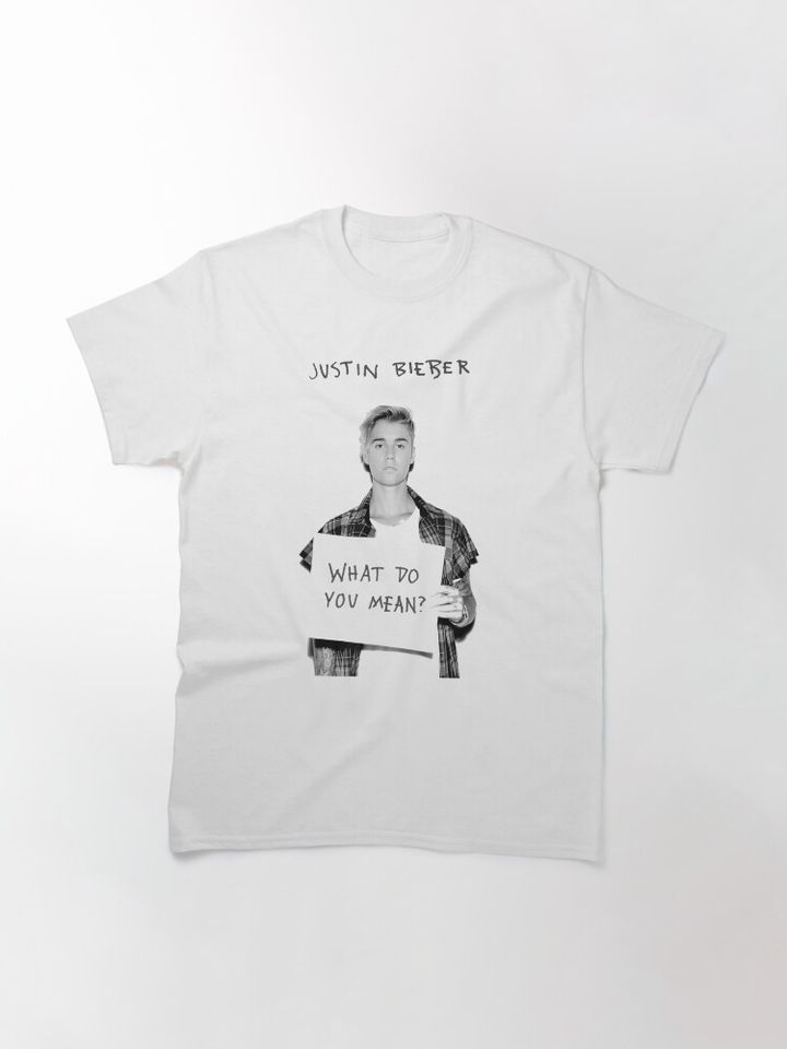 Justin Bieber Graphic T-Shirt, Justin Bieber Merch