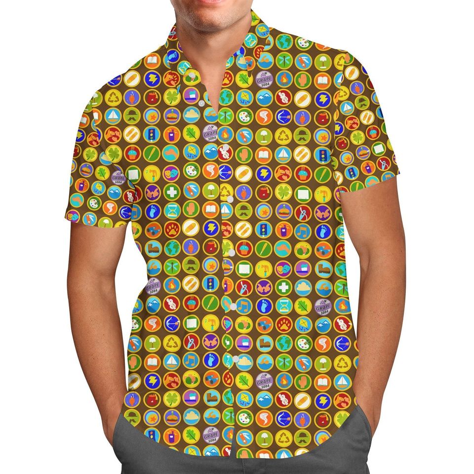 Wilderness Explorer Badges  - Up Inspired Disney Hawaiian