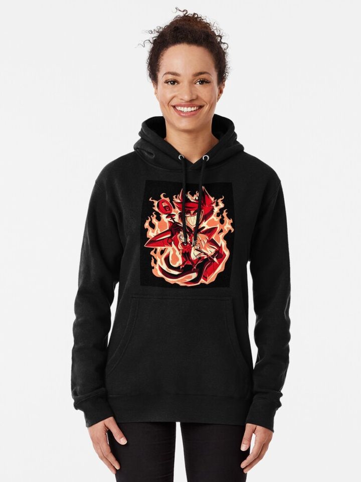 Hazbin Hotel Alastor  Pullover Hoodie