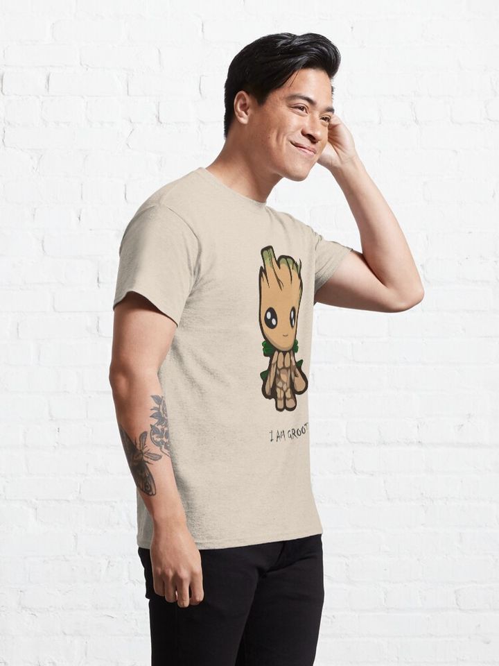 Groot Character Cartoon graphic T-Shirt