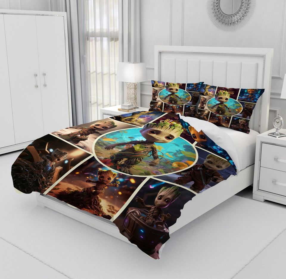 Groot Bedding Set, Bedroom Decoration