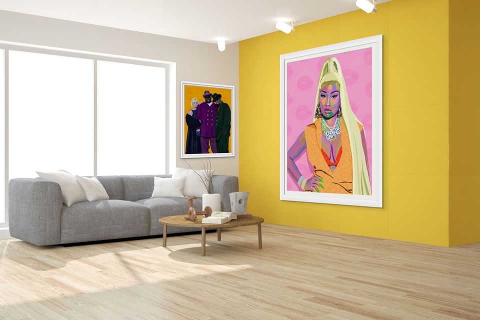 Nicki - Nicki Minaj Barbie inspired Vertical Poster