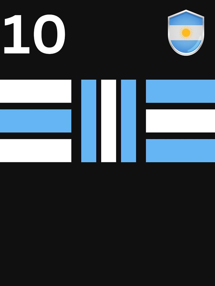 Argentina Messi Number 10 Ver3 Sweatshirt