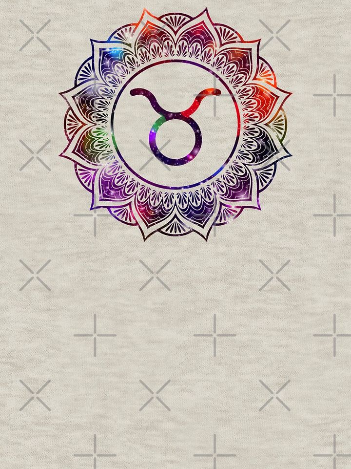 Taurus Zodiac - Mandala Pullover Sweatshirt