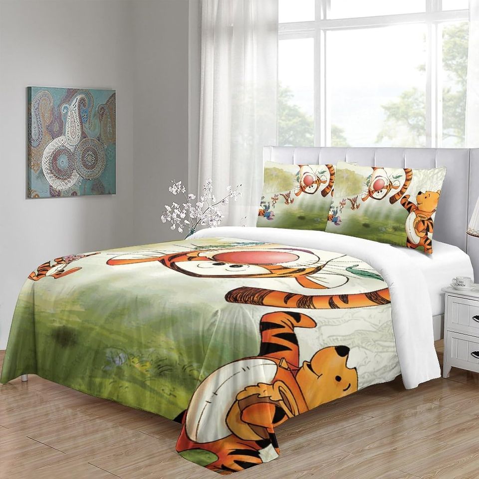 Bedding Set Cartoon Tigger Bedding Set