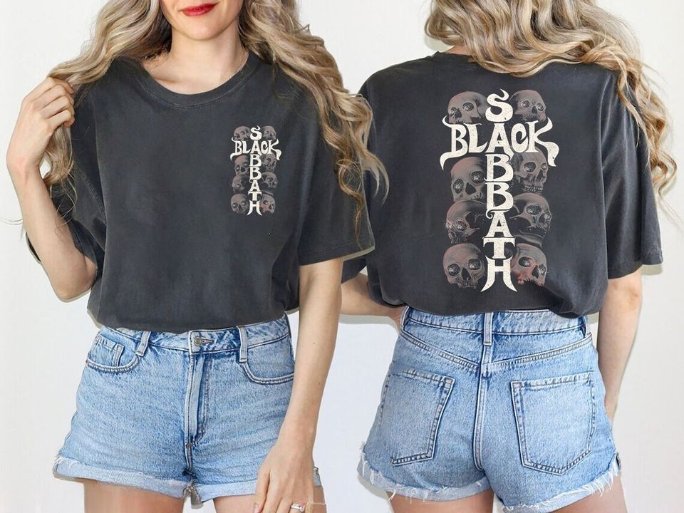 Black Sabbath Band T-Shirt, Gift for Fans
