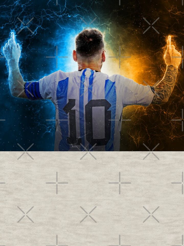 LIONEL MESSI GOAL Pullover Sweatshirt