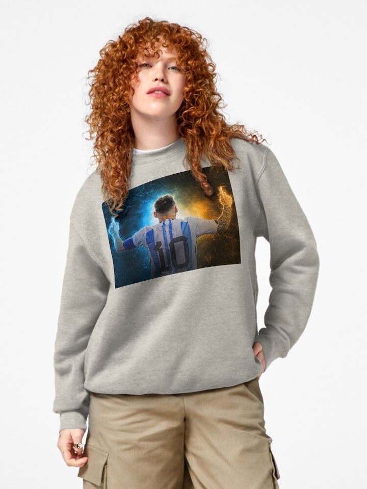 LIONEL MESSI GOAL Pullover Sweatshirt