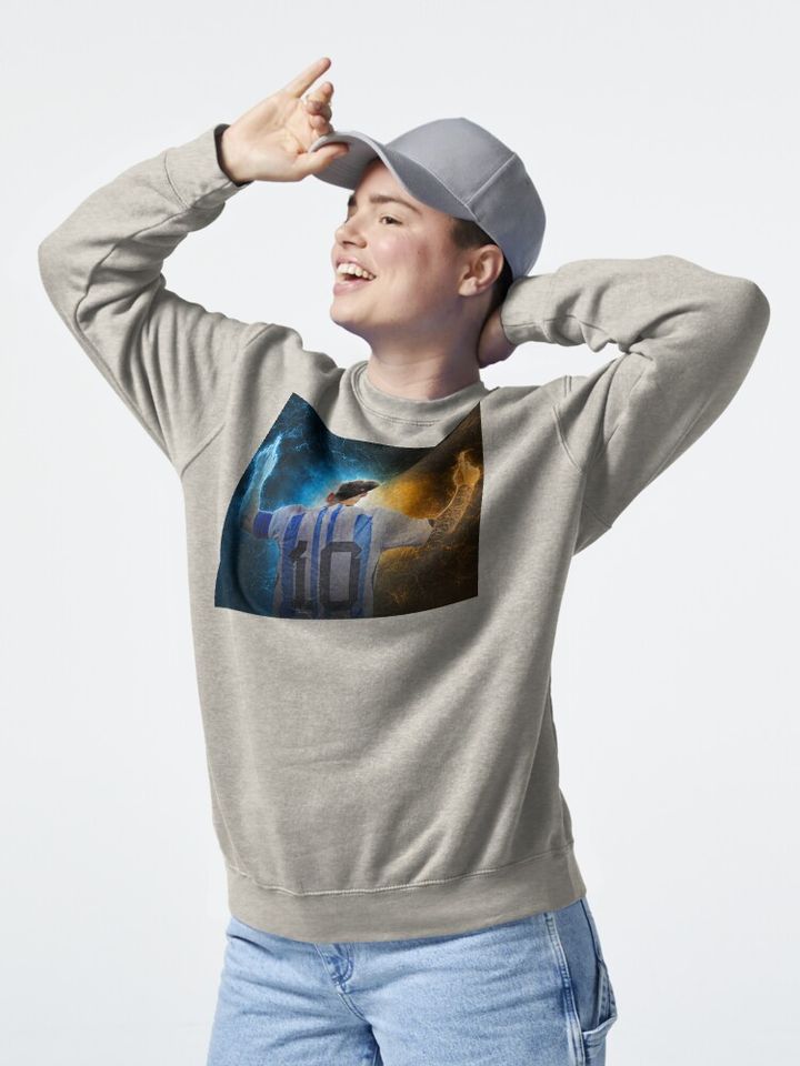 LIONEL MESSI GOAL Pullover Sweatshirt