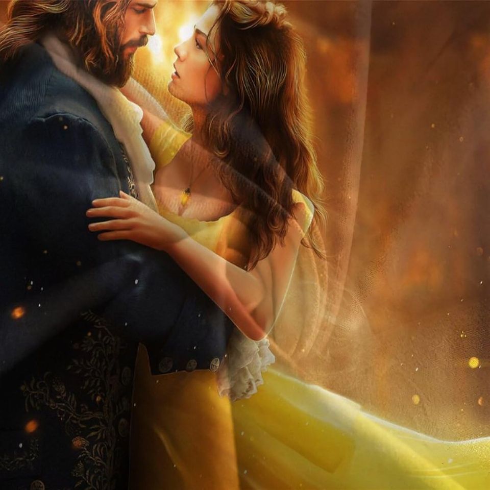 Beauty And The Beast Bedding Set 3D Movie