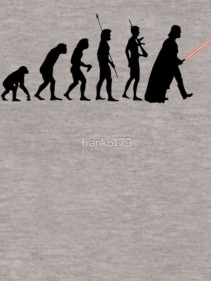 Dark side of Evolution Lightweight Hoodie