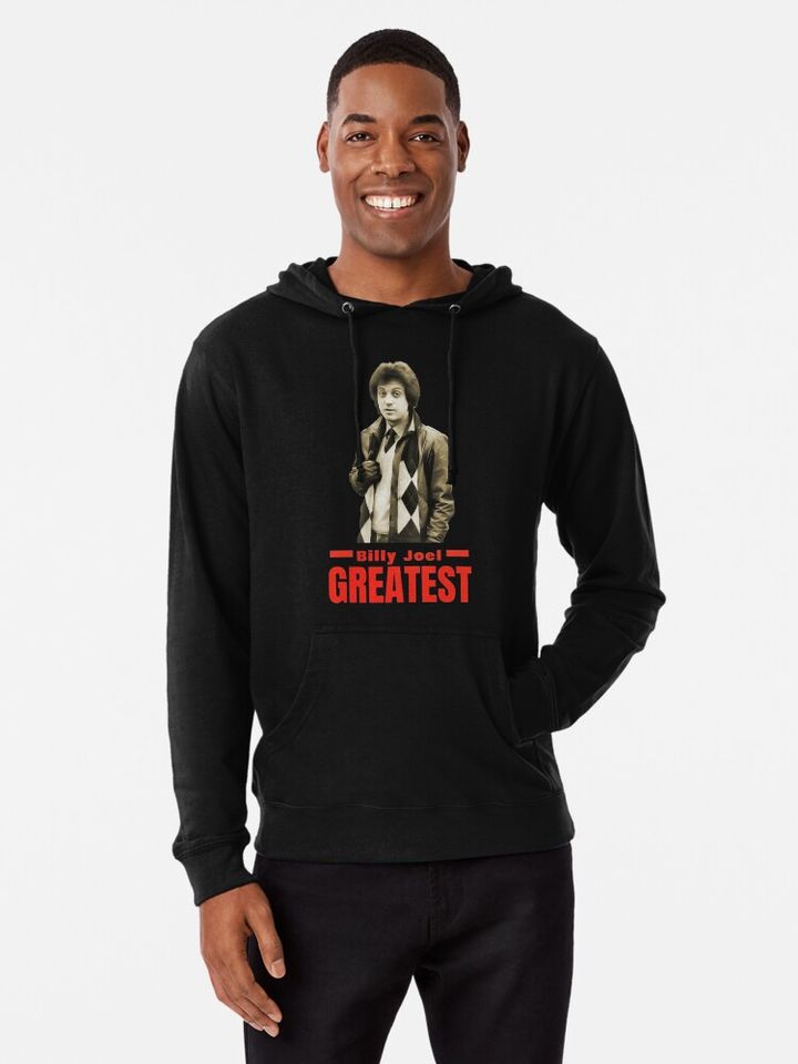 Greatest Billy Joel Lightweight Hoodie