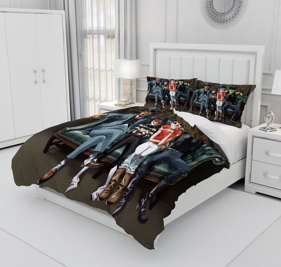 Gorillaz Bedding Set, Bedroom Decoration