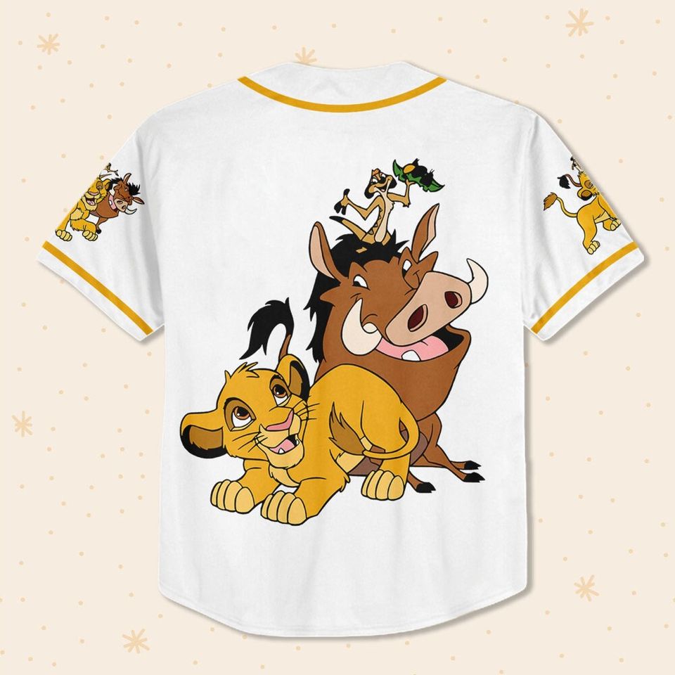 Custom Disney The Lion King Hakuna Matata Simple, Custom Baseball Jersey